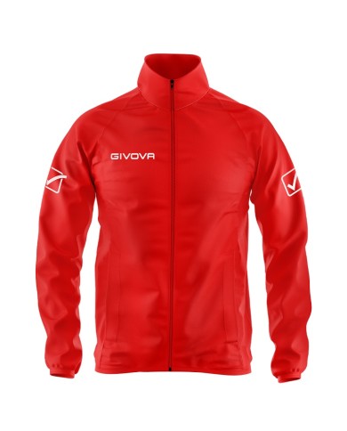 Giacca Antivento Givova RAIN BASICO RJ001 K-Way Rosso Unisex RJ0010012 Giacca Antivento Givova RAIN BASICO RJ001 K-Way Rosso Unisex RJ0010012