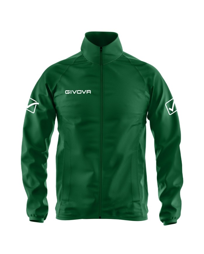 Giacca Antivento Givova RAIN BASICO RJ001 K-Way Verde Unisex RJ0010013 Giacca Antivento Givova RAIN BASICO RJ001 K-Way Verde Unisex RJ0010013