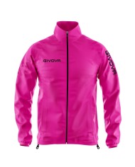 Giacca Antivento Givova RAIN JACKET WIND K-Way Sport Calcio Running Unisex Fuxia RJW010006