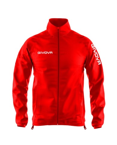 Giacca Antivento Givova RAIN JACKET WIND K-Way Sport Calcio Running Unisex Rosso RJW011203 Giacca Antivento Givova RAIN JACKET WIND K-Way Sport Calcio Running Unisex Rosso RJW011203