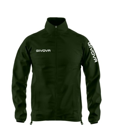 Giacca Antivento Givova RAIN JACKET WIND K-Way Sport Calcio Running Unisex Verde Militare RJW015103 Giacca Antivento Givova RAIN JACKET WIND K-Way Sport Calcio Running Unisex Verde Militare RJW015103