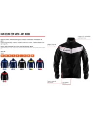 RAIN SCUDO CON MESH BLU/BIANCO Tg. 2XL