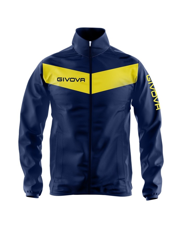 RAIN SCUDO CON MESH BLU/GIALLO Tg. 2XL