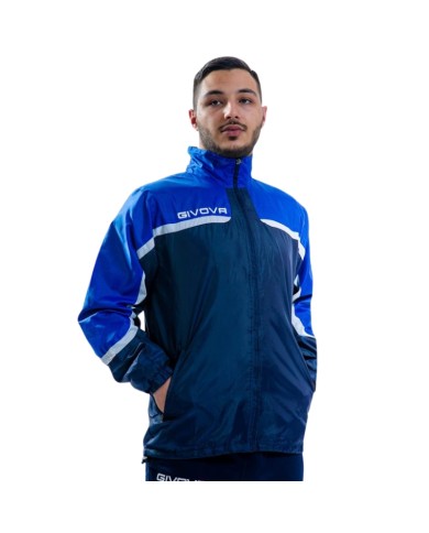 RAIN JACKET CON MESH ASIA AZZURRO/BLU Tg. 2XL