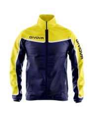 RAIN JACKET CON MESH ASIA BLU/GIALLO Tg. 2XL