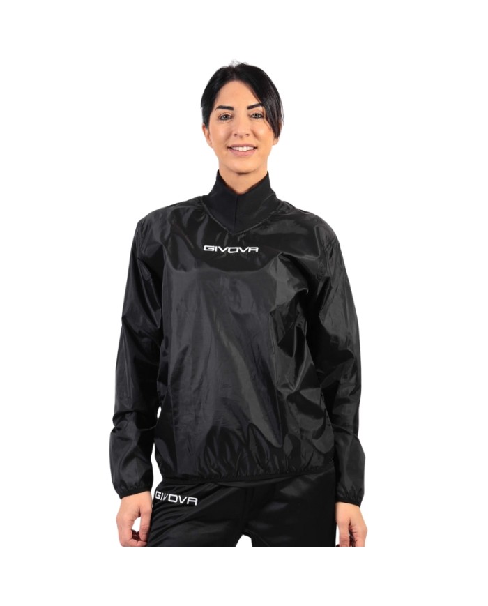 Giacca Antivento Givova RAIN IN COSTINA RJC01 K-Way Nero Unisex RJC010010 Giacca Antivento Givova RAIN IN COSTINA RJC01 K-Way Nero Unisex RJC010010