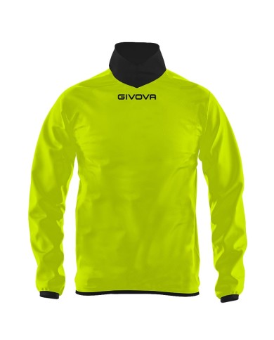 Giacca Antivento Givova RAIN IN COSTINA RJC01 K-Way Giallo Fluo Unisex RJC010019 Giacca Antivento Givova RAIN IN COSTINA RJC01 K-Way Giallo Fluo Unisex RJC010019