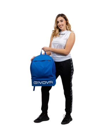 ZAINO GIVOVA SPORT AZZURRO Tg. UNICA