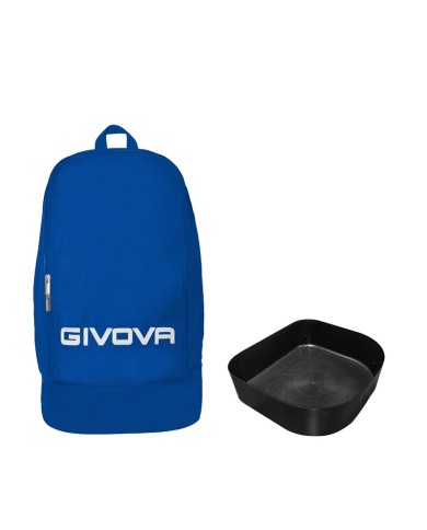 Zaino Adulto Givova Sport Big Azzurro con Fondo Calcio Fitness Palestra B0070002 Zaino Adulto Givova Sport Big Azzurro con Fondo Calcio Fitness Palestra B0070002