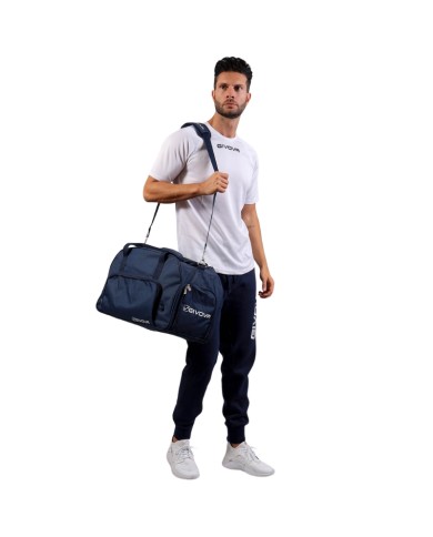 Borsa da Palestra Givova B022 Multitasche Unisex Blu B0220004 Borsa da Palestra Givova B022 Multitasche Unisex Blu B0220004