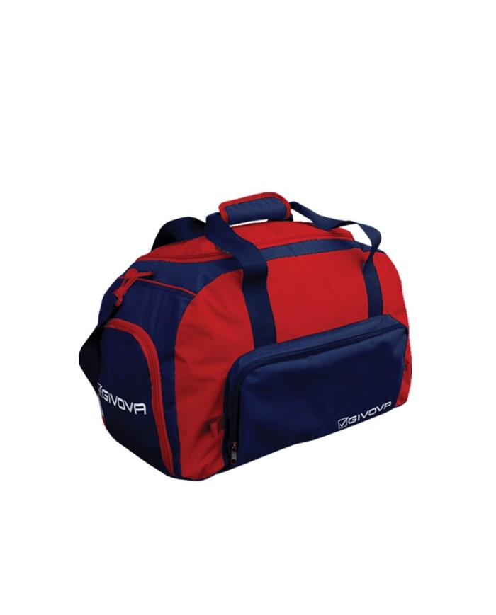 Borsa da Palestra Givova B022 Multitasche Unisex Rosso Blu B0221204