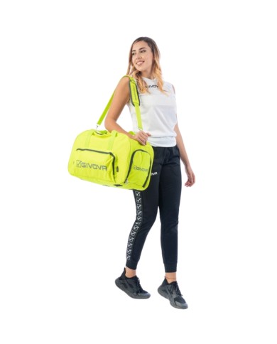 Borsa Givova Brera B041 Giallo Fluo Taglia Unica Fitness Palestra B0410019 Borsa Givova Brera B041 Giallo Fluo Taglia Unica Fitness Palestra B0410019