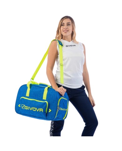 Borsa Givova Brera B041 Royal Jeans Taglia Unica Fitness Palestra B0410045 Borsa Givova Brera B041 Royal Jeans Taglia Unica Fitness Palestra B0410045