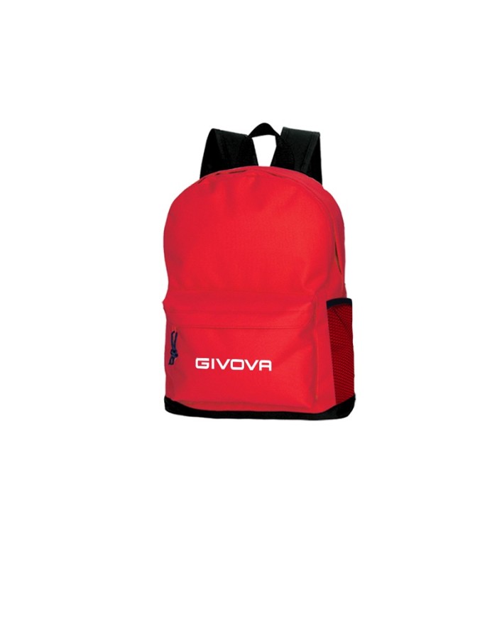 Zaino SCUOLA Givova B003 Unisex Rosso Regolabile 32x17x40cm B0030012