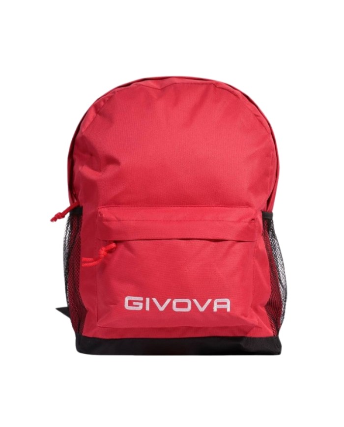 Zaino SCUOLA Givova B003 Unisex Rosso Regolabile 32x17x40cm B0030012