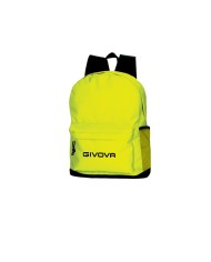 Zaino SCUOLA Givova B003 Unisex Giallo Fluo Regolabile 32x17x40cm B0030019
