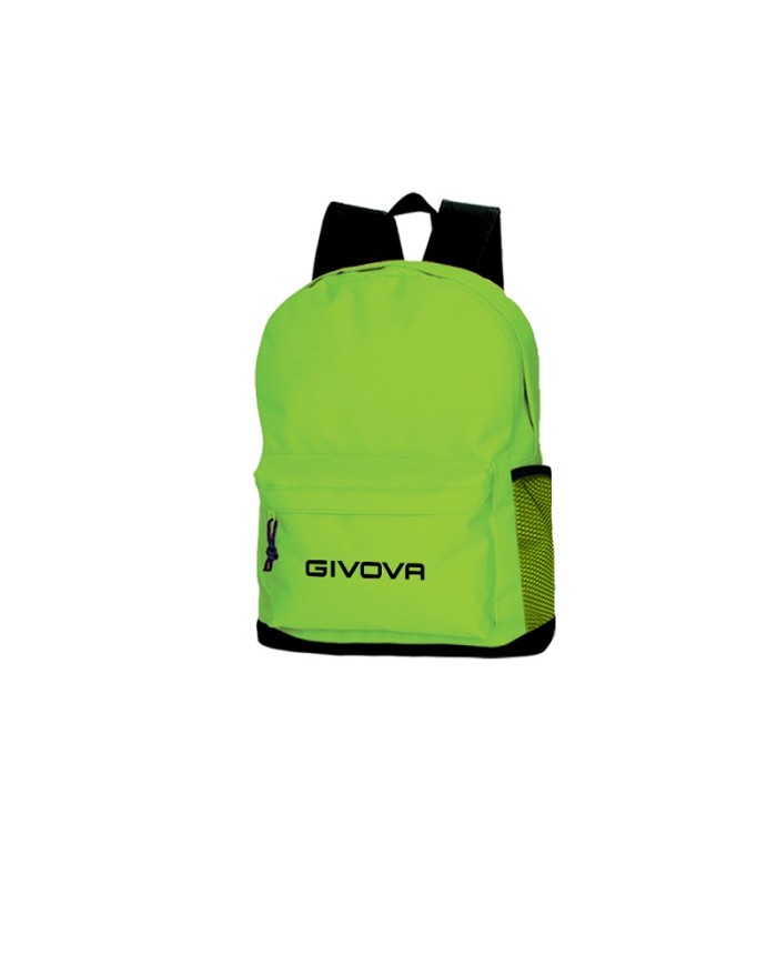 ZAINO SCUOLA VERDE FLUO Tg. UNICA
