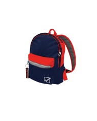 Zaino Master Givova B025 Multitasche Sportivo Unisex Blu Rosso B0250412