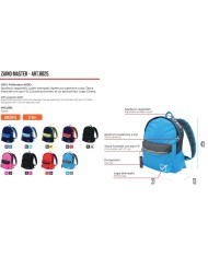 ZAINO MASTER NERO/BIANCO Tg. UNICA