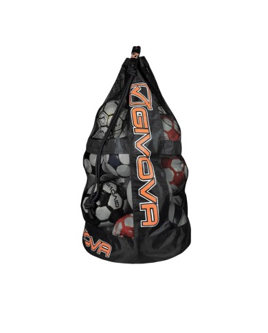 Borsa Portapalloni Givova B015 Calcio Sport Nera Taglia Unica B0150010 Borsa Portapalloni Givova B015 Calcio Sport Nera Taglia Unica B0150010
