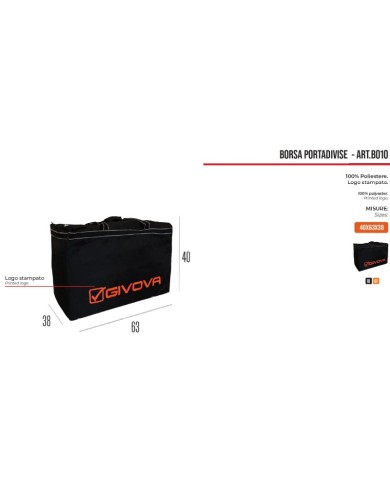 BORSA PORTADIVISE NERO/ARANCIO Tg. UNICA BORSA PORTADIVISE NERO/ARANCIO Tg. UNICA