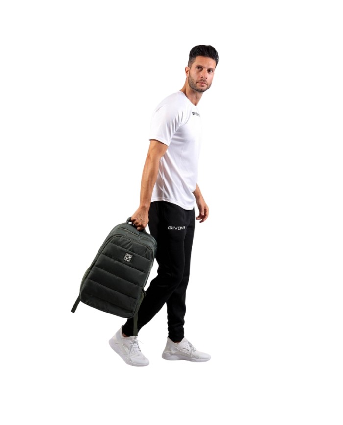 ZAINO IMBOTTITO OLANDA VERDE MILITARE Tg. UNICA