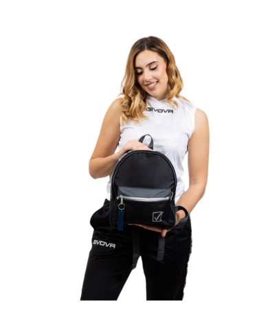 ZAINO UNIVERSITY NERO/GRIGIO SCURO Tg. UNICA