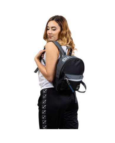 ZAINO UNIVERSITY NERO/GRIGIO SCURO Tg. UNICA