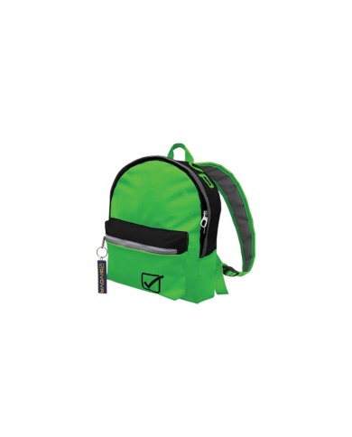 Zaino University Givova B023 Multitasche Sportivo Unisex Verde Fluo Nero B0233410