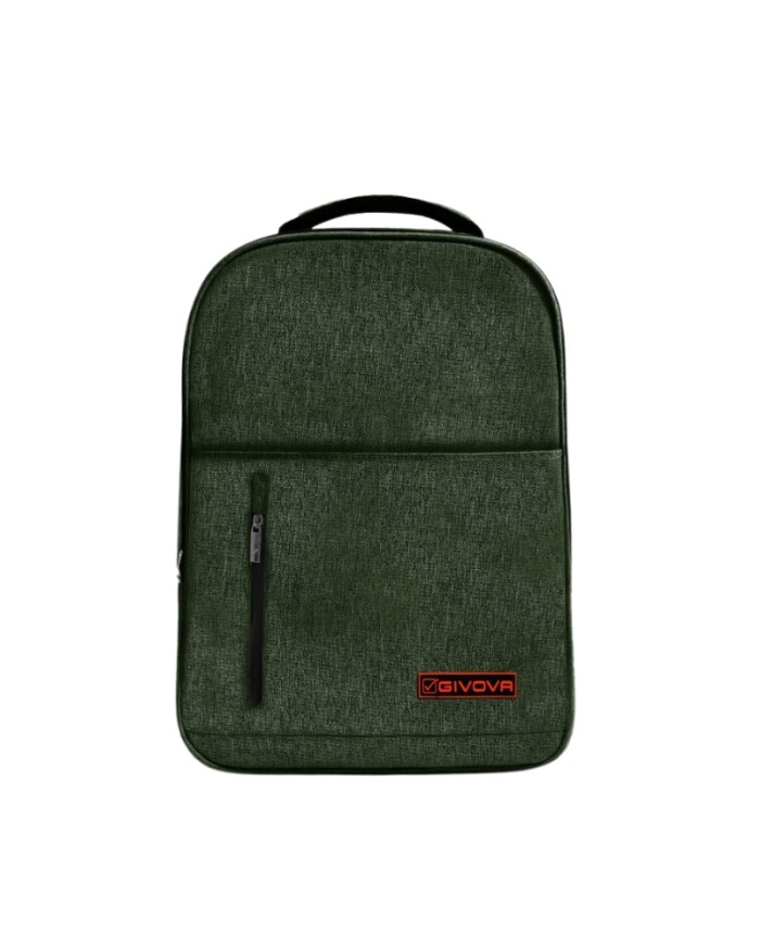 Zaino City Givova B042 Unisex Multitasche Verde Militare B0420051