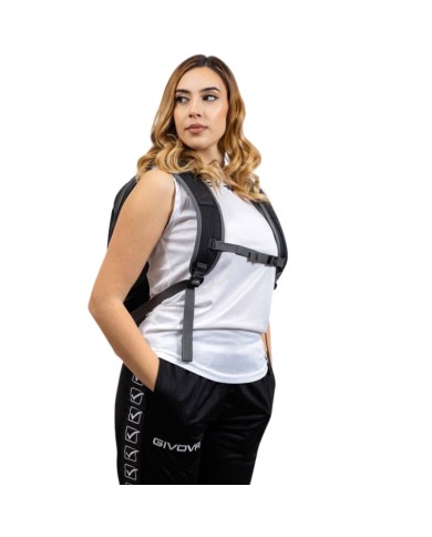 ZAINO POCKET NERO/GRIGIO SCURO Tg. UNICA ZAINO POCKET NERO/GRIGIO SCURO Tg. UNICA