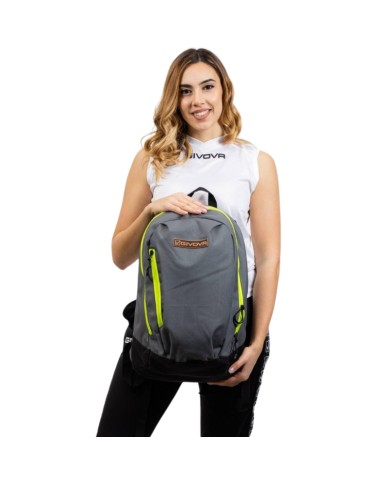 ZAINO POCKET GRIGIO SCURO /GIALLO FLUO Tg. UNICA ZAINO POCKET GRIGIO SCURO /GIALLO FLUO Tg. UNICA