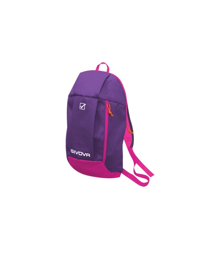 Zaino Capo Givova B046 Unisex Poliestere Viola Fuxia 24x14x41cm B0461406