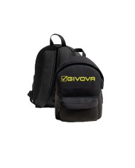Zaino Futuro Givova in Neoprene B031 Multitasche Unisex Nero Giallo Fluo B0311019