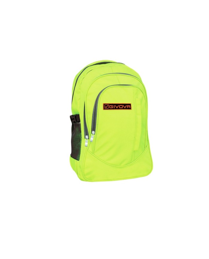 Zaino Mountain Givova B026 Unisex Multitasche Giallo Fluo B0260019