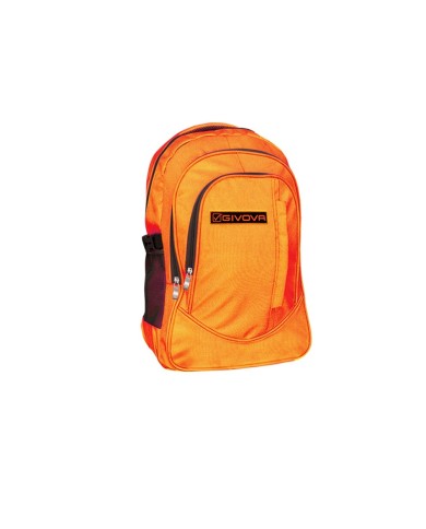 Zaino Mountain Givova B026 Unisex Multitasche Arancio Fluo B0260028