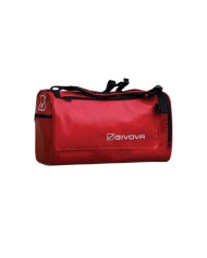 ZAINO BIKER IN ECOPELLE ROSSO Tg. UNICA