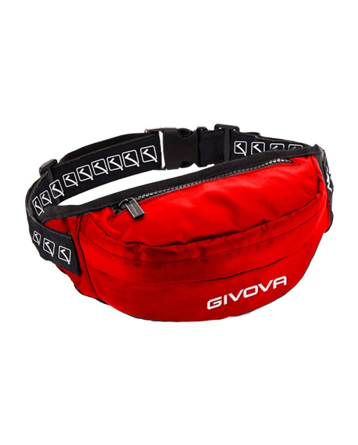 Marsupio Givova Banda B051 Unisex Rosso Multitasca B0510012 Marsupio Givova Banda B051 Unisex Rosso Multitasca B0510012