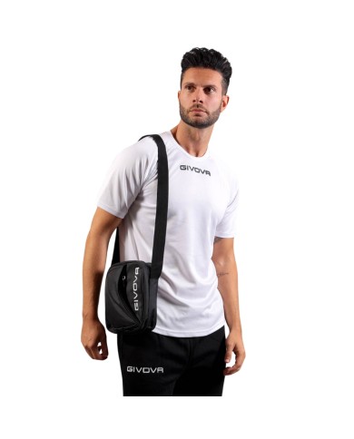 Tracolla Givova Vela B019 Unisex Multitasche Nero B0190010 Tracolla Givova Vela B019 Unisex Multitasche Nero B0190010