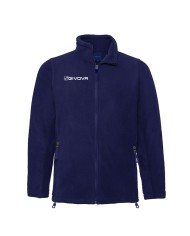 Giacca in Pile Givova ALASKA Full Zip MA030 Unisex Blu