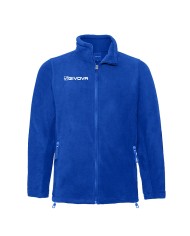 Giacca in Pile Givova ALASKA Full Zip MA030 Unisex Azzurro Giacca in Pile Givova ALASKA Full Zip MA030 Unisex Azzurro