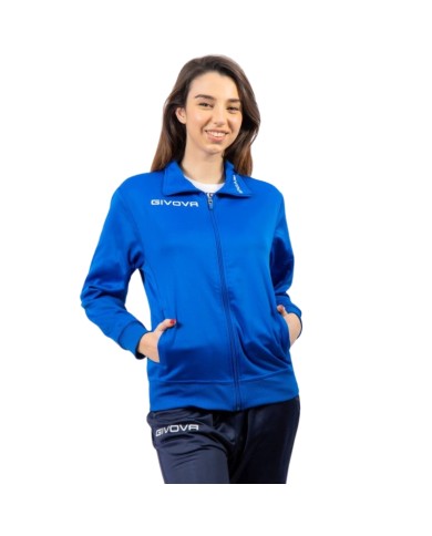 Giacca Polarfleece Mono 500 Givova MA022 FullZip Micropile Unisex Azzurro MA0220002 Giacca Polarfleece Mono 500 Givova MA022 FullZip Micropile Unisex Azzurro MA0220002