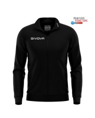Giacca Polarfleece Mono 500 Givova MA022 FullZip Micropile Unisex Nero MA0220010 Giacca Polarfleece Mono 500 Givova MA022 FullZip Micropile Unisex Nero MA0220010