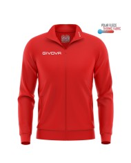 Giacca Polarfleece Mono 500 Givova MA022 FullZip Micropile Unisex Rosso MA0220012 Giacca Polarfleece Mono 500 Givova MA022 FullZip Micropile Unisex Rosso MA0220012
