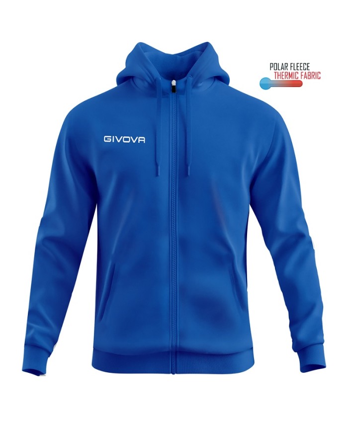 FELPA POLARFLEECE (FULL ZIP) 500 AZZURRO Tg. 2XL FELPA POLARFLEECE (FULL ZIP) 500 AZZURRO Tg. 2XL