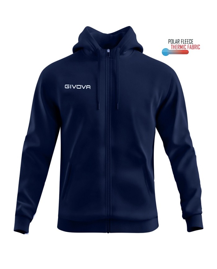 FELPA POLARFLEECE (FULL ZIP) 500 BLU Tg. 2XL FELPA POLARFLEECE (FULL ZIP) 500 BLU Tg. 2XL