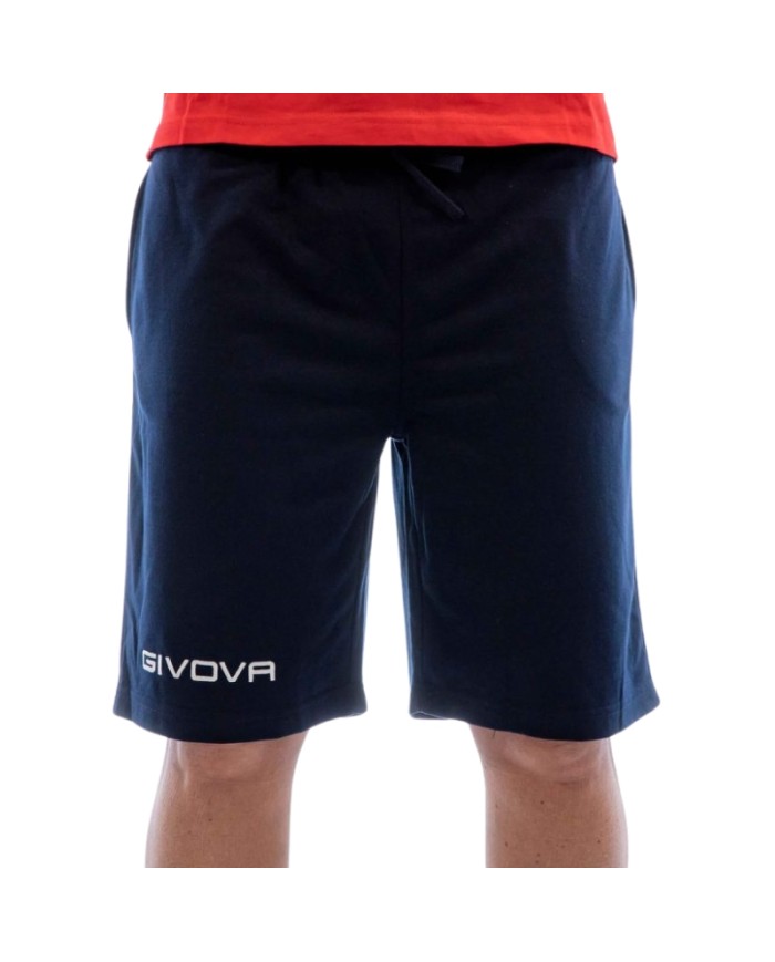 BERMUDA GIVOVA ONE IN POLARFLEECE BLU Tg. 2XL