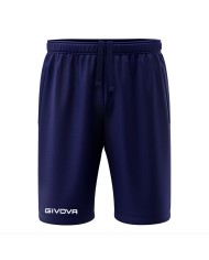 BERMUDA GIVOVA ONE IN POLARFLEECE BLU Tg. 2XL