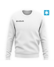 Felpa Girocollo Givova MA025 Unisex Bianco Sport Palestra MA0250003 Felpa Girocollo Givova MA025 Unisex Bianco Sport Palestra MA0250003