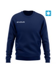 Felpa Girocollo Givova MA025 Unisex Blu Sport Palestra MA0250004 Felpa Girocollo Givova MA025 Unisex Blu Sport Palestra MA0250004